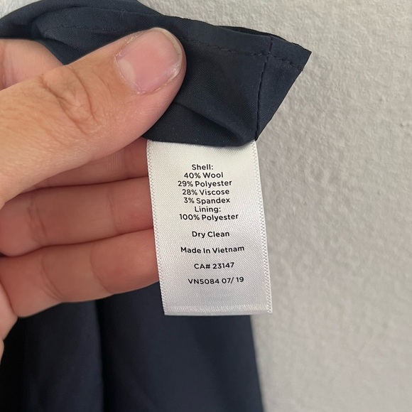 Talbots Red Plaid Wool Blend Fit & Flare Midi Skirt Size 6 - Picture 8 of 8